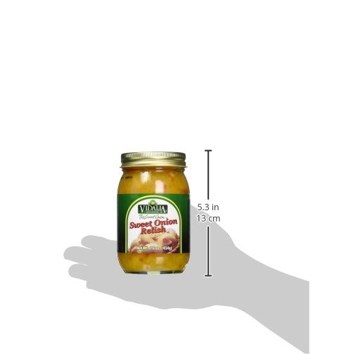 Vidalia Brands Sweet Onion Relish 16 Oz Jar