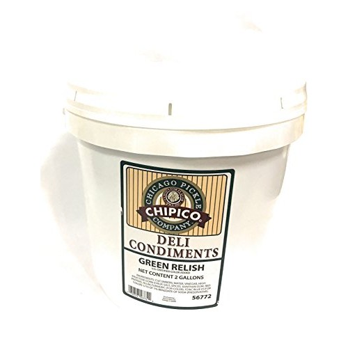 Vienna Beef Chipico Chicago Style Green Relish 2 Gallon
