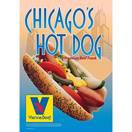 Vienna Beef - Natural Casing Chicago Style Hot Dog Kit 10 PACK