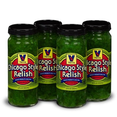 Vienna Chicago Style Relish 12oz 4 Pack