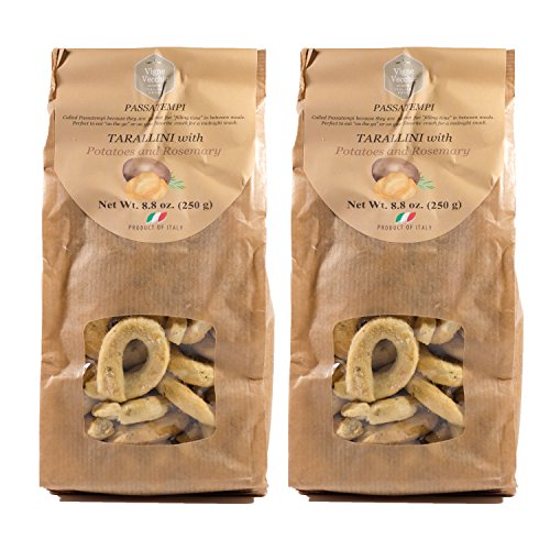 Vigne Vecchie Tarallini With Potatoes And Rosemary 8.8 Oz. 2 Pack