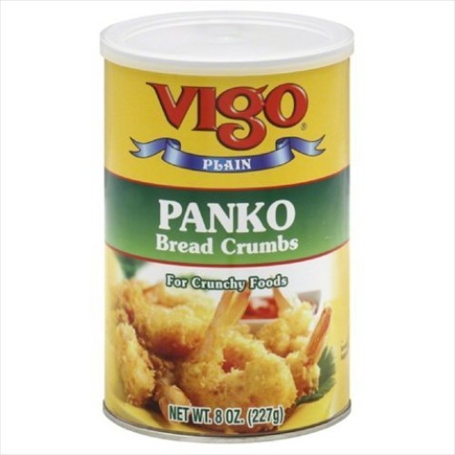 Vigo Bread Crumbs, Panko, Plain, 8 Oz, Pack Of 6