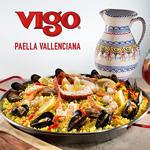 Vigo Authentic Paella Valenciana, Yellow Rice & Seafood Dinner, ...