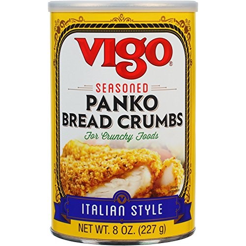 Vigo Italian Style Seasoned Panko Bread Crumbs, 8 Ounce