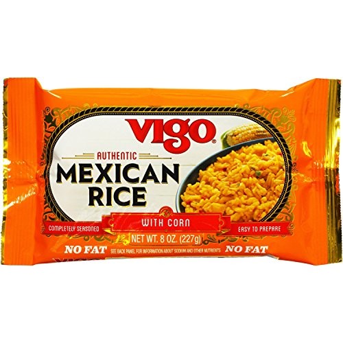 Vigo Mexican Rice, 8-Ounce Pouches Pack Of 12