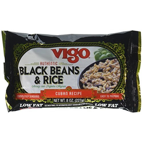 Vigo Rice Mix and Black Bean, 8oz (Pack of 4)