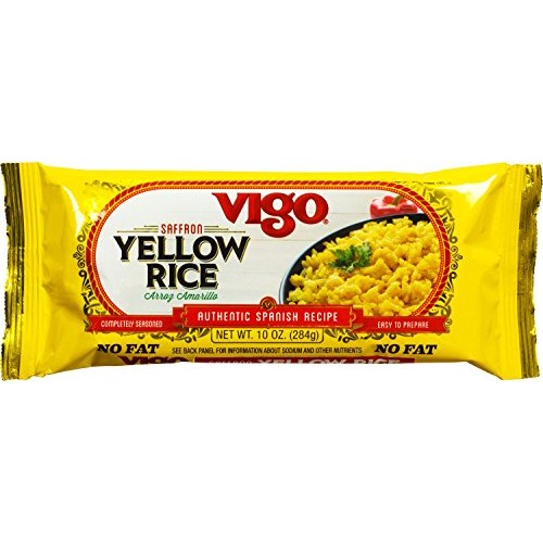 Vigo Saffron Yellow Rice, 10 Ounce Pack Of 12