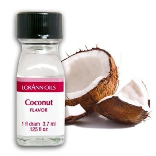 Lorann Oils Super Strength Coconut, Lime, Vanilla 1 Dram Varie