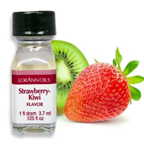 Lorann Oils Super Strength Strawberry Kiwi, Orange Cream, Water