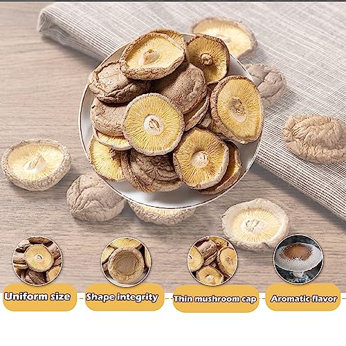 VIGOROUS MOUNTAINS Dried Shiitake Mushrooms for Cooking, Pure Ar...