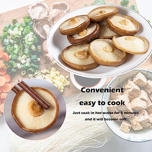 VIGOROUS MOUNTAINS Dried Shiitake Mushrooms for Cooking, Pure Ar...