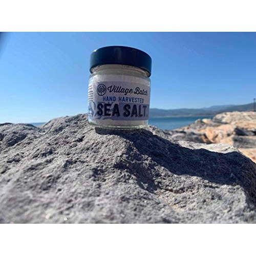 Village Batch Harvested Organic Course Sea Salt Flakes From Crys