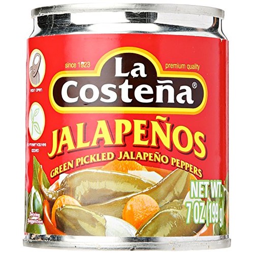 Vilore Foods Co La Costena Green Pickled Jalapeno Peppers, 7 Oz