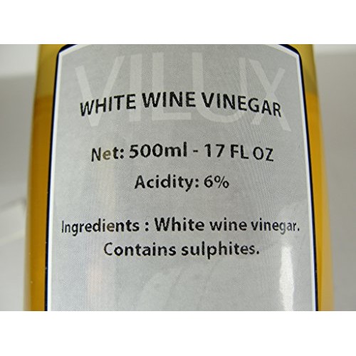 Vilux Vinaigre De Vin Blanc - White Wine Vinegar