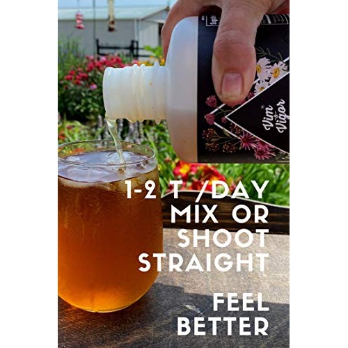 Vim &Amp; Vigor, Tonic, Daily Shots, Apple Cider Vinegar, 14 Herbs,