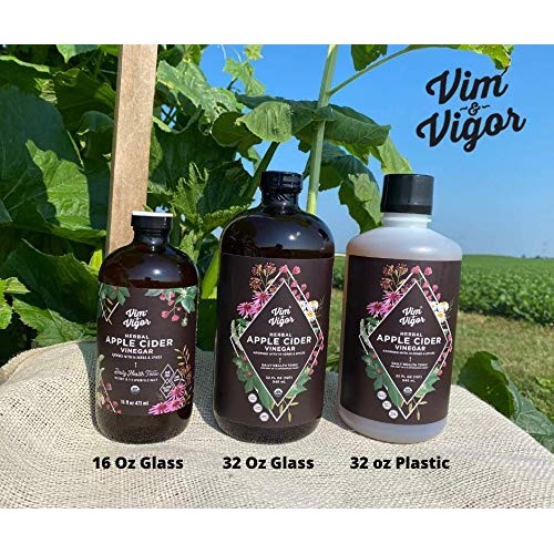 Vim &Amp; Vigor, Tonic, Daily Shots, Apple Cider Vinegar, 14 Herbs,