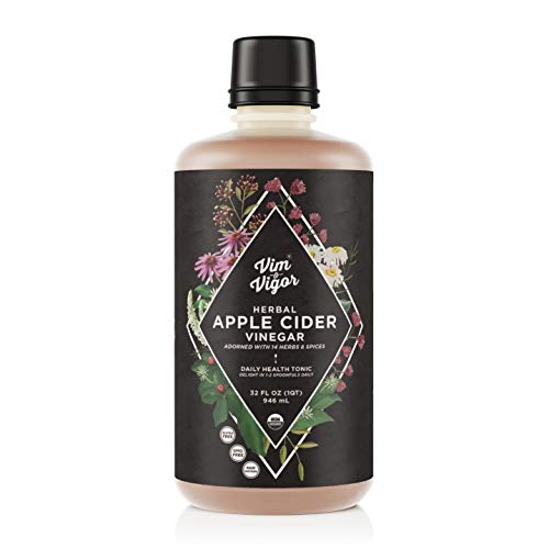 Vim &Amp; Vigor, Tonic, Daily Shots, Apple Cider Vinegar, 14 Herbs,