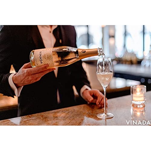 Vinada - Sparkling Gold - Zero Alcohol Wine - 750 Ml 1 Glass Bo
