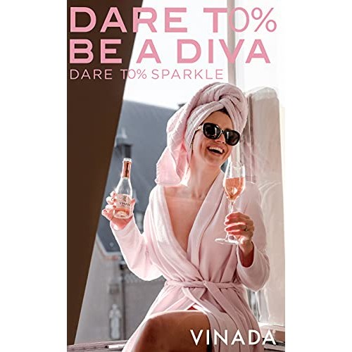 Vinada - Sparkling Rosé Mini - Zero Alcohol Wine - 200 Ml 24 Gl