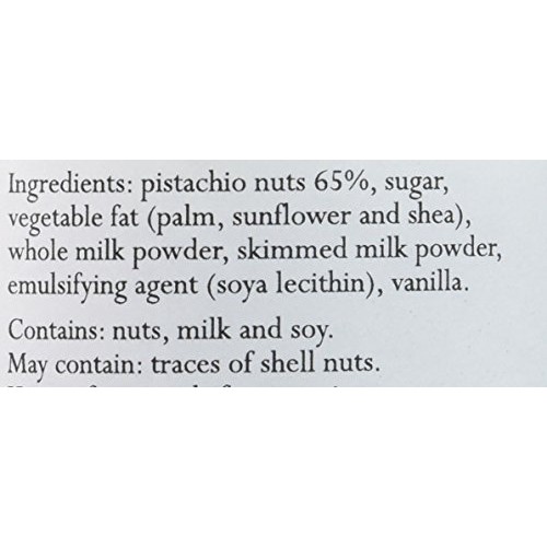 Vincente Sicilian Cream Of Pistachio Nut Spread, 7.05 Ounce