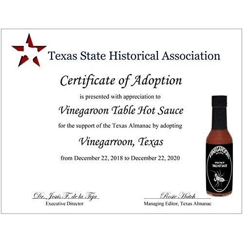 Willie Dragons Vinegaroon Texas Hot Sauce | Hottest Sauce West