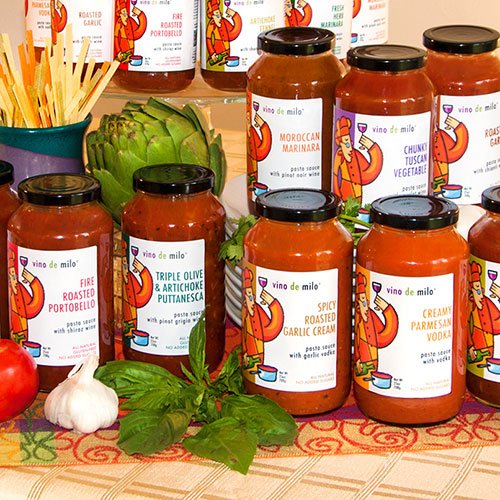 Vino De Milo No Sugar Added Pasta Sauce 25 Oz - Triple Olive &Amp;