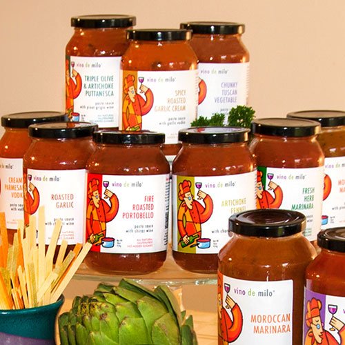 Vino De Milo No Sugar Added Pasta Sauce 16 Oz - Fresh Herb Mar