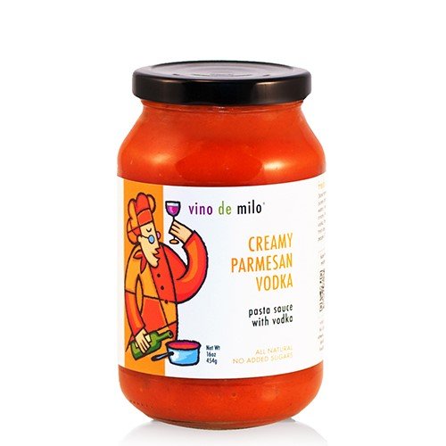 Vino De Milo No Sugar Added Pasta Sauce 16 Oz - Creamy Vodka
