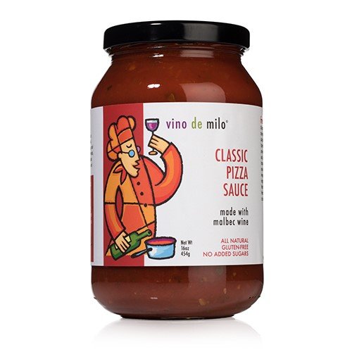 Vino De Milo No Sugar Added Classic Pizza Sauce 16 Oz 16 Ounce