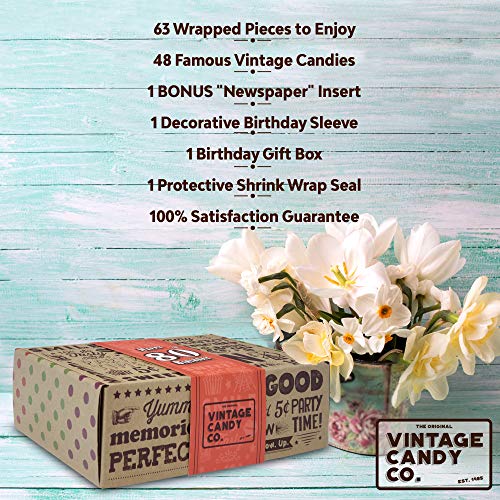 Vintage Candy Co. 80Th Birthday Retro Candy Gift Box - 1941 Deca