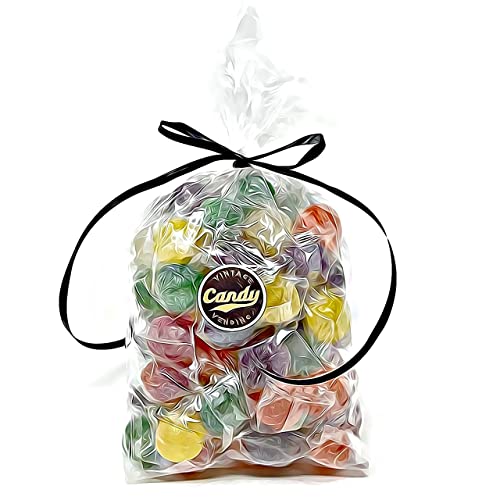 Traditional Washburn Sour Fruit Balls Retro Hard Candy Wrapped, ...