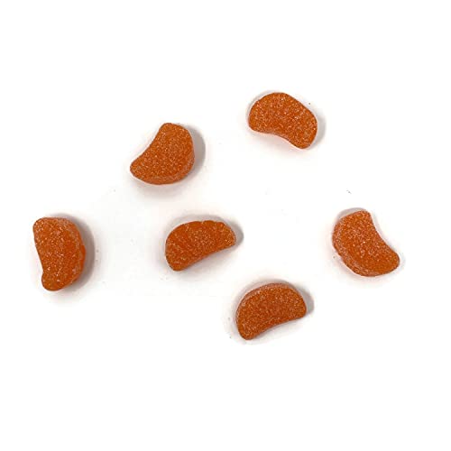 Vintage Candy Vending Jelly Orange Fruit Slices Candy, Bulk Gift...