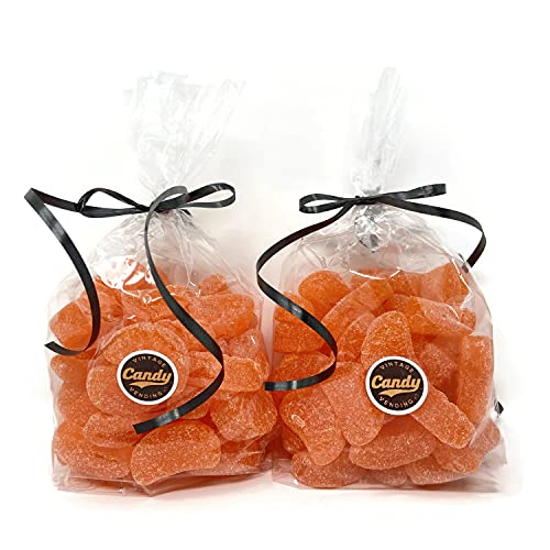 Vintage Candy Vending Jelly Orange Fruit Slices Candy, Bulk Gift...