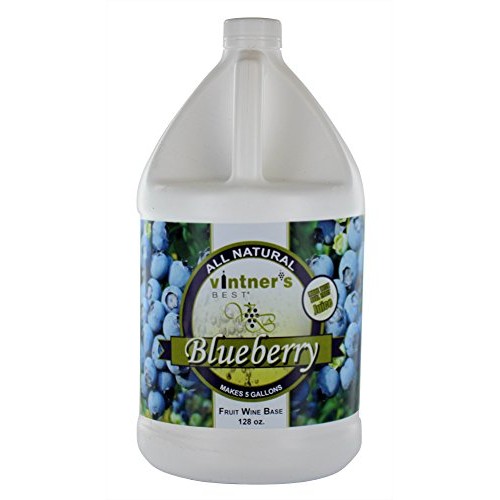 Home Brew Ohio Vintners Best Fruit Wine Base, Blueberry, 128 Oz.