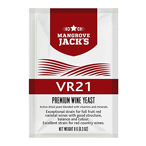 Mangroves Jacks Wine Yeast - Vr21 8G Treats 23L Full Fruit &Amp; Co