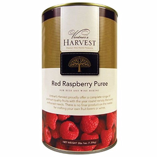 Vintners Harvest Fruit Puree - Raspberry - Net Wt. 3Lbs 1 Oz.