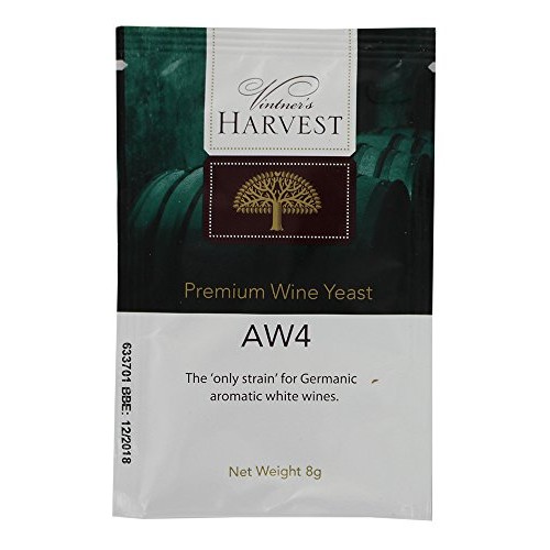 Vintners Harvest Wine Yeast - Aw4 8G Treats 23L Germanic Aromat