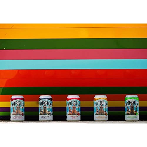 Virgil’S, Zero Sugar Black Cherry, Great Tasting Zero Calorie Ke