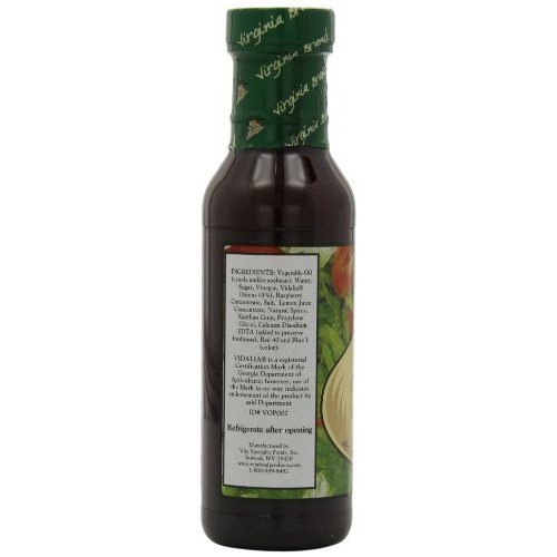 Virginia Brand Vidalia Onion Raspberry Vinegarette , 12 Ounce Bo