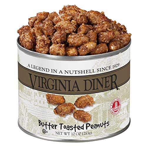 Virginia Diner Peanuts, Butter Toasted, 10-Ounce
