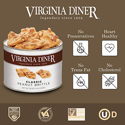 Virginia Diner - Gourmet Natural Classic Peanut Brittle Virgini...