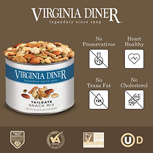 Virginia Diner - Gourmet Natural Tailgate Snack Mix Salted Virg