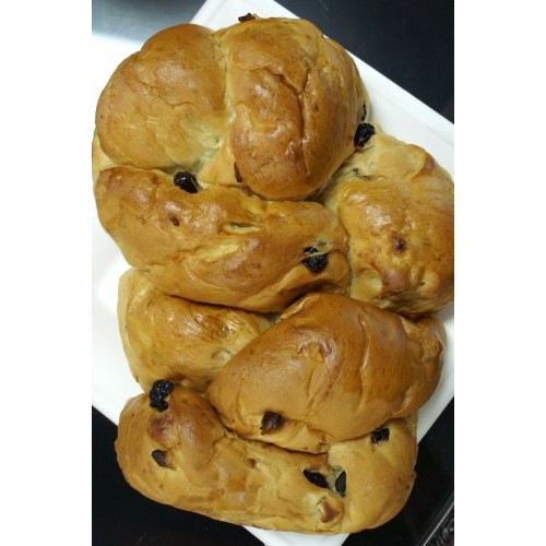 Challah Bread - Cherry Apple Challah -2 Pack- 2 Pound Challah Br