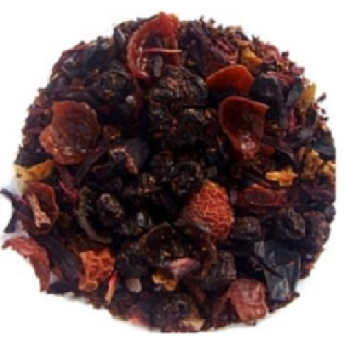 Scarlet - A Tisane Herbal Caffeine Free Tea With Rose Hips, Hi