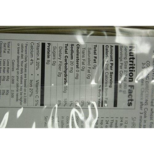 Virginia Gourmet Spinach Linguine Pasta - Vegan &Amp; All Natural U