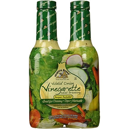 Virginia Brand Vidalia Onion Vinegarette Salad Dressing - 2/24 O