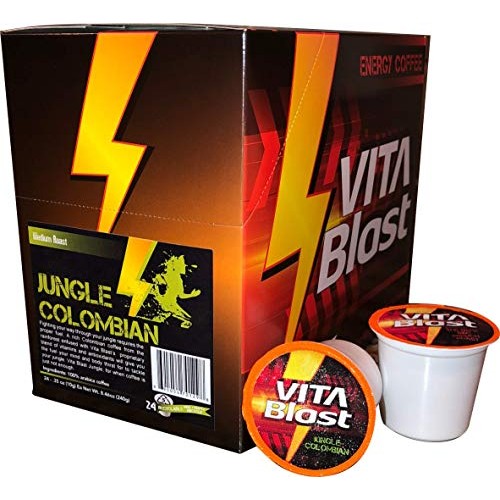 Vita Blast 24 Ct Jungle Colombian Vitamin Infused Coffee Recycla