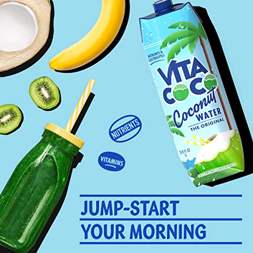 Vita Coco Coconut Water, Pure - Naturally Hydrating Electrolyte