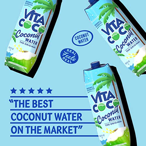 Vita Coco Coconut Water, Pure - Naturally Hydrating Electrolyte
