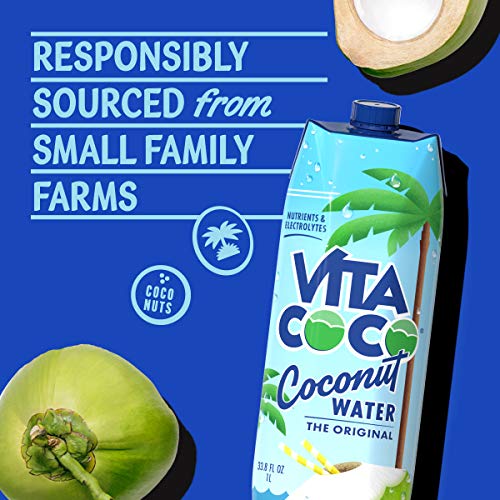 Vita Coco Coconut Water, Pure - Naturally Hydrating Electrolyte